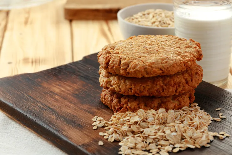 Giant anzac biscuits
