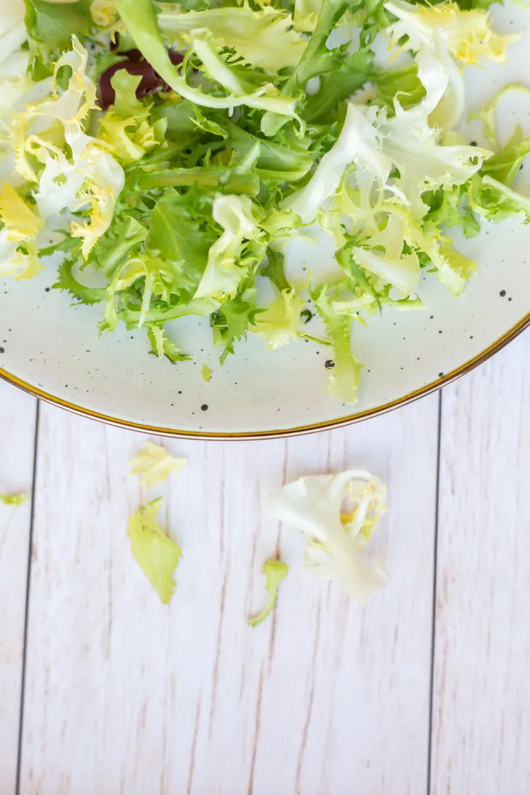 Iceberg, lemon and mint slaw