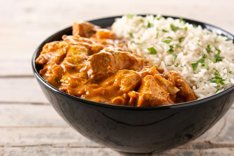 Jamaican chicken and sweet potato curry