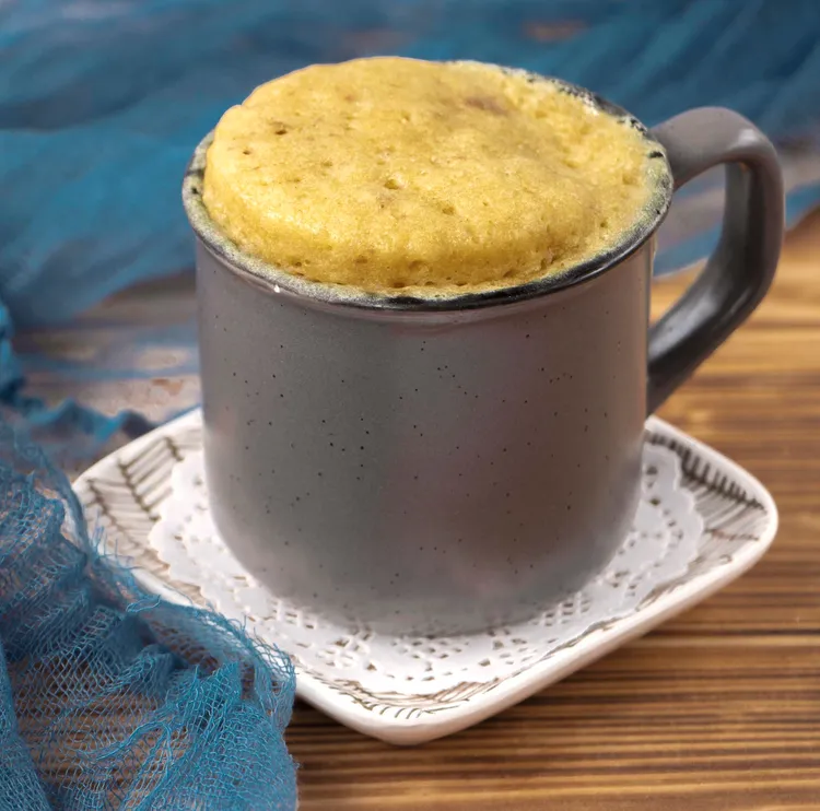 Lemon microwave mug cake
