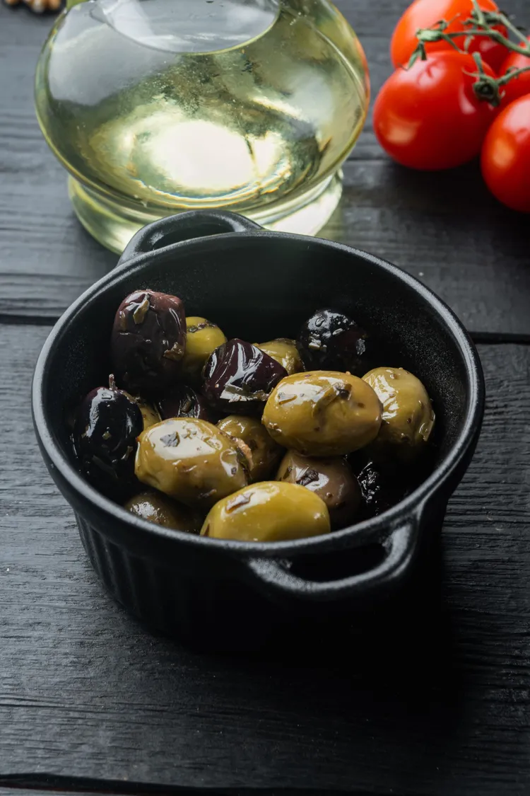 Rosemary-roasted olives