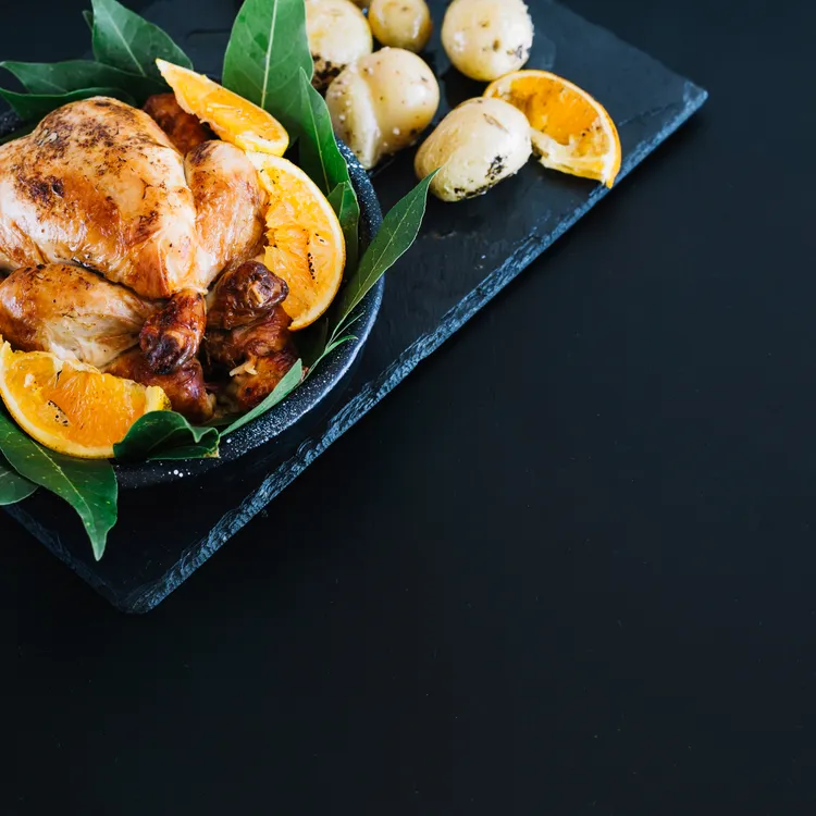 Slow-cooker sticky citrus chicken