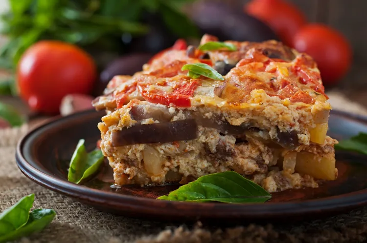 Eggplant lasagne