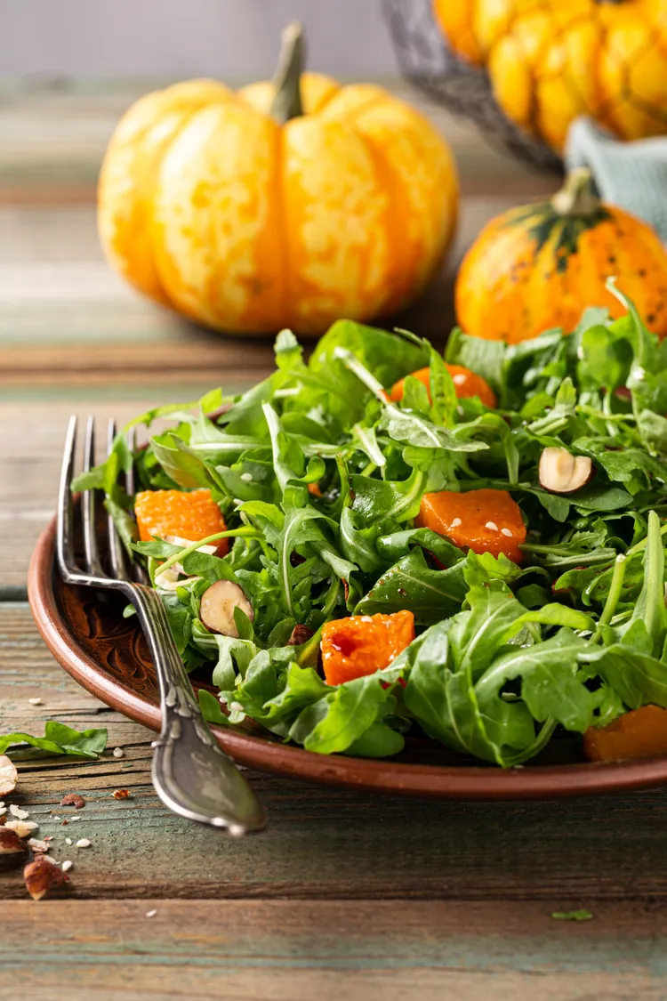 Pumpkin & rocket salad