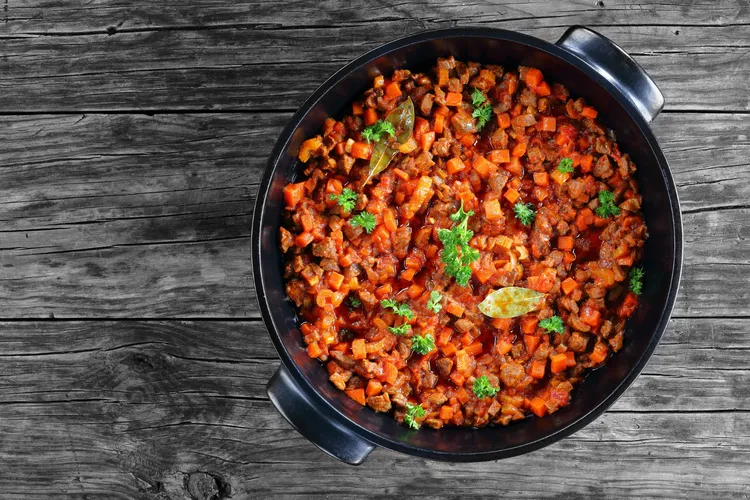 Savoury mince ragout