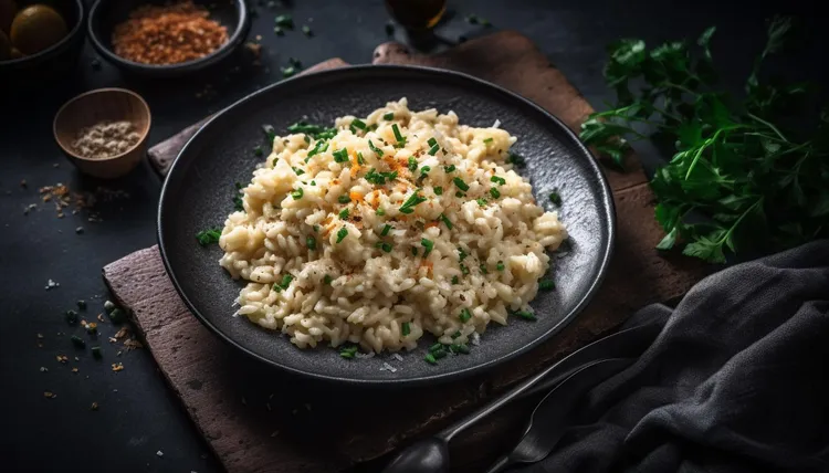 Slow cook risotto