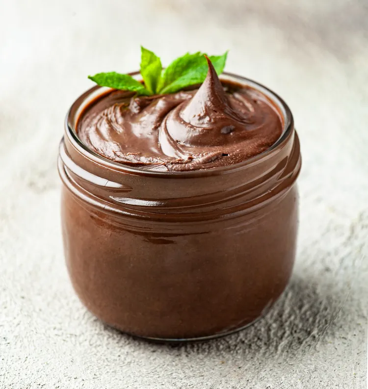 Creamy chocolate mousse