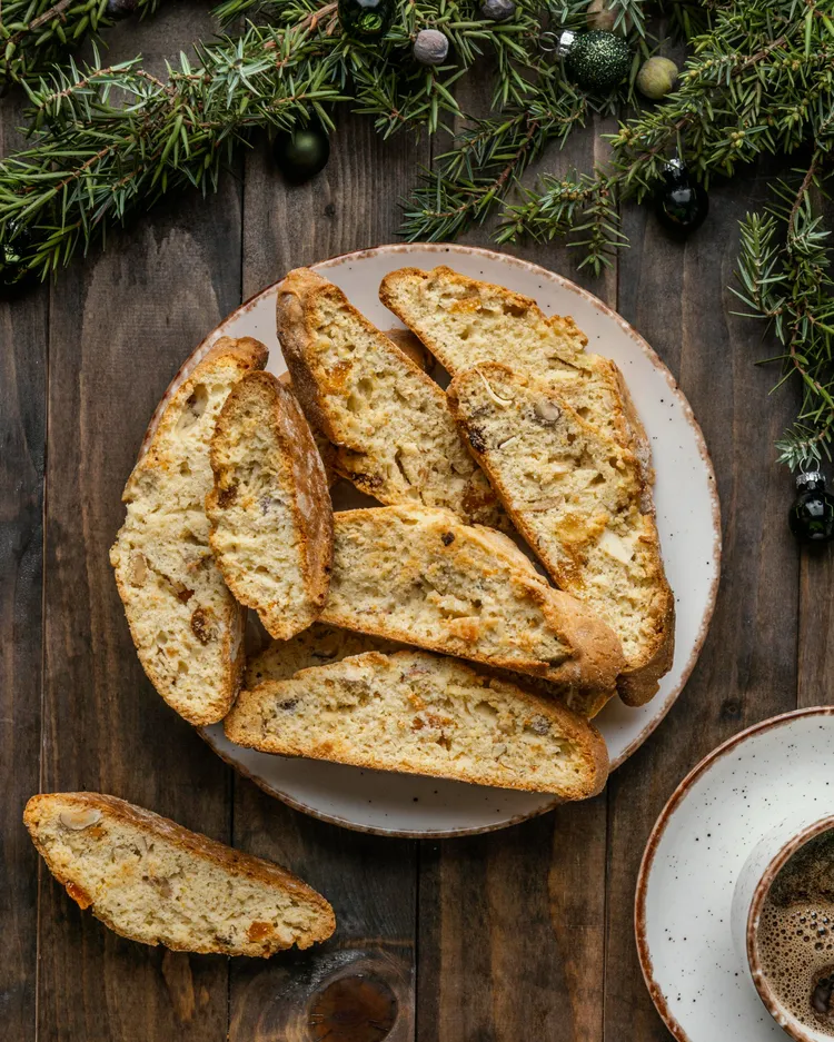 Double ginger biscotti