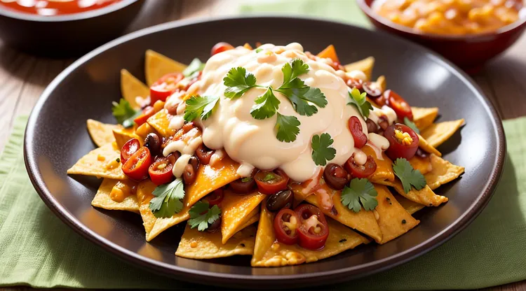 Greek-style nachos