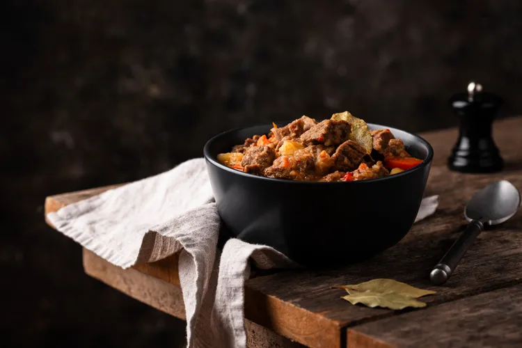 Basic beef and red wine casserole