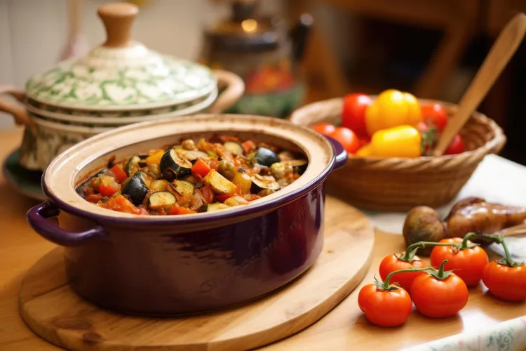 Chunky chargrilled ratatouille