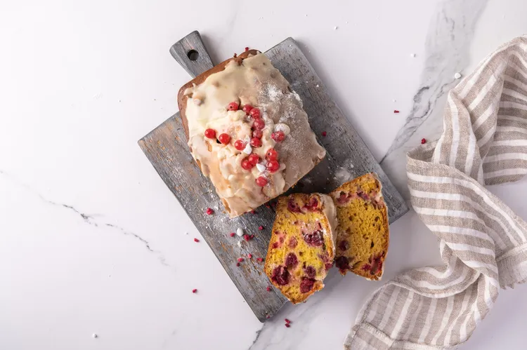 Cranberry pecan loaves