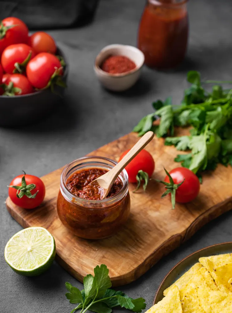 Tomato & coriander salsa