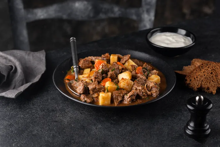 Beef and vegetable pot roast