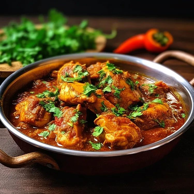 Coriander chicken curry