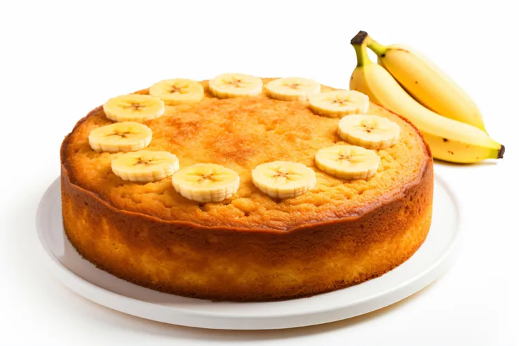 Date and banana self-saucing pudding