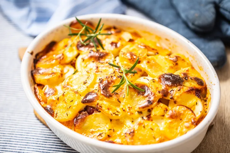 Florentine potato bake