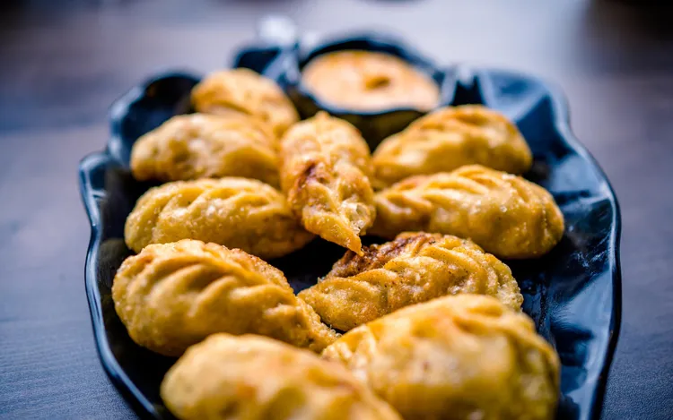 Golden syrup dumplings