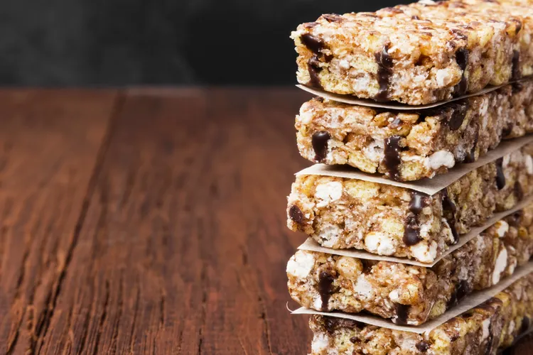 Oaty coconut choc chip squares