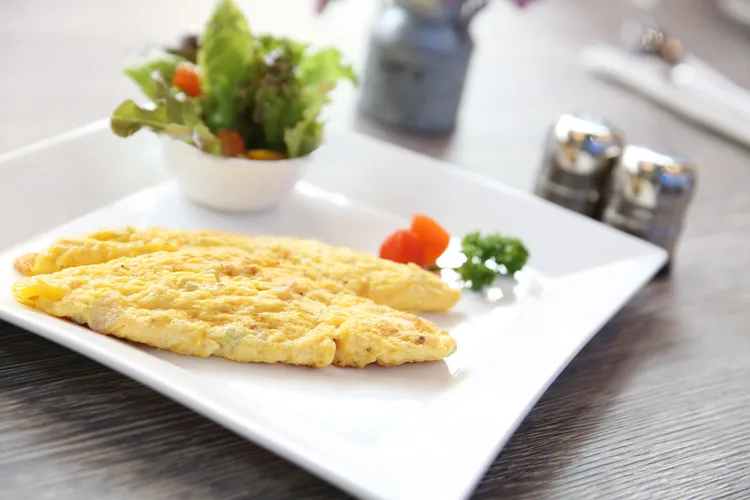 Cottage cheese omelette