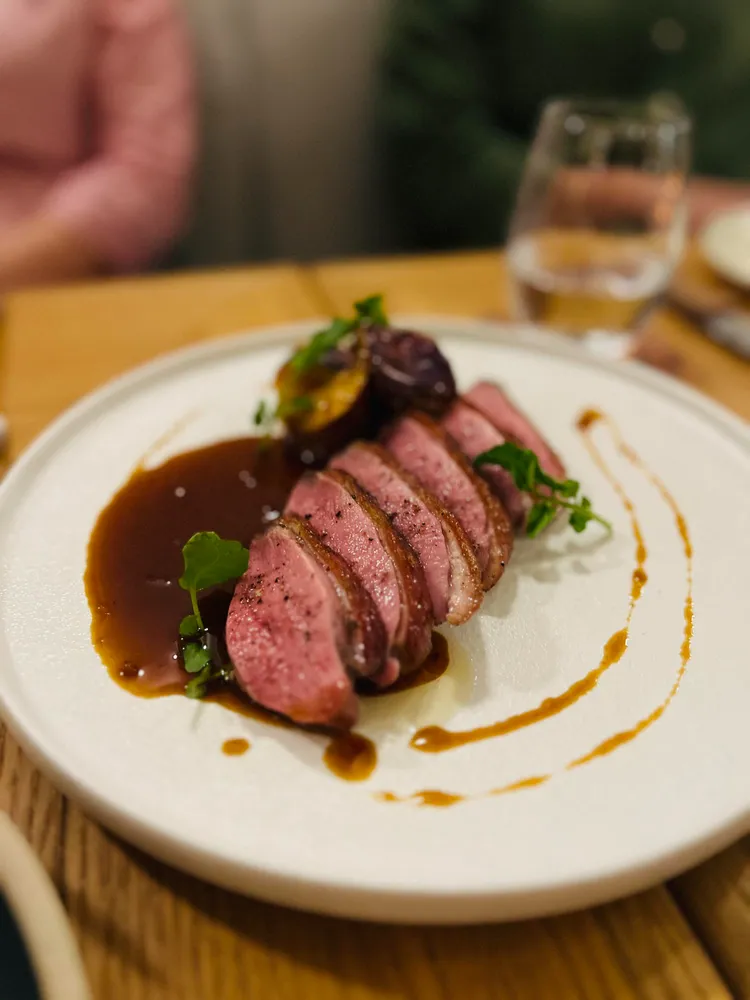 Fillet of beef with mulled wine gravy