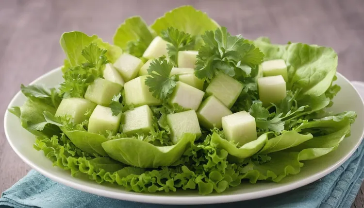 Lemony leaf salad
