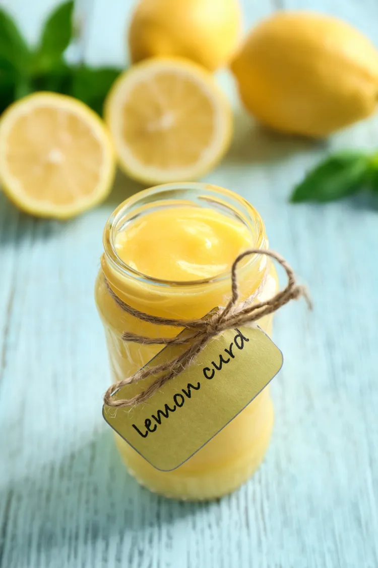 Microwavable lemon curd