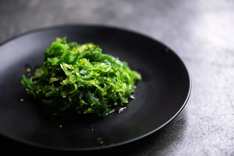 Watercress with soy & chilli dressing
