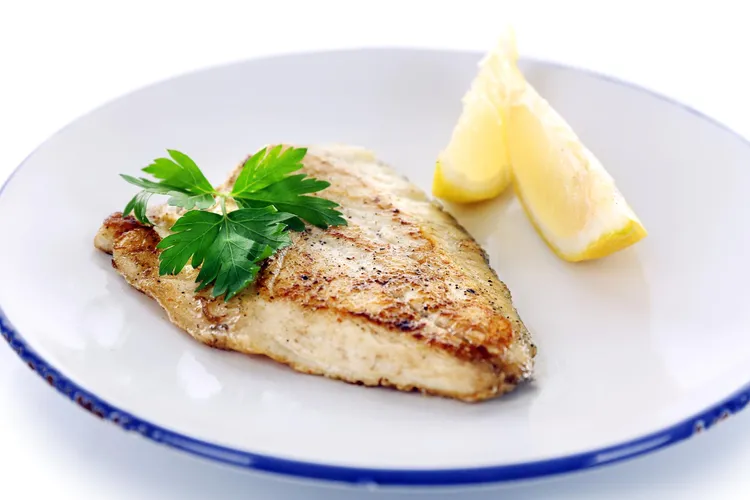 Herb and lime marinated fish