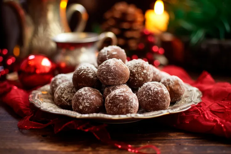 Caramilk truffles