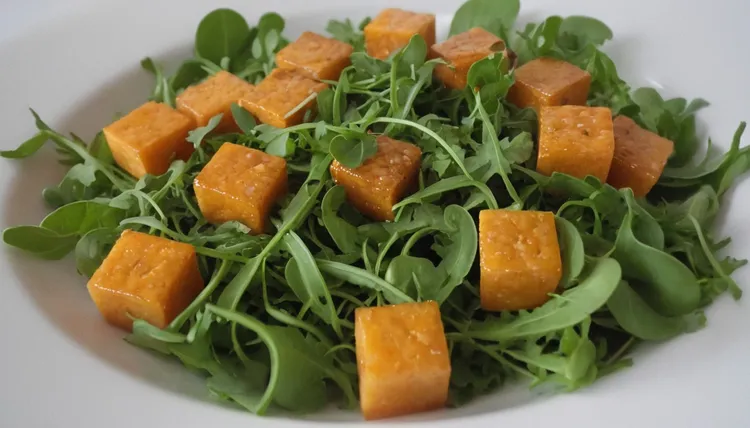 Pumpkin & rocket salad