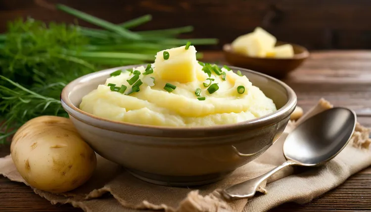 Creamy mashed potato