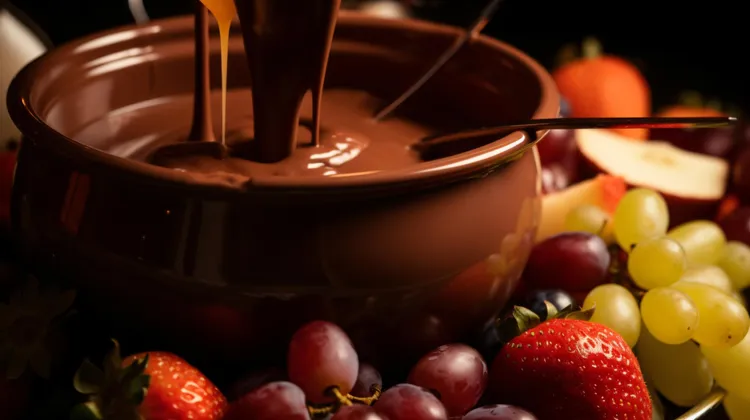 Easy chocolate fondue