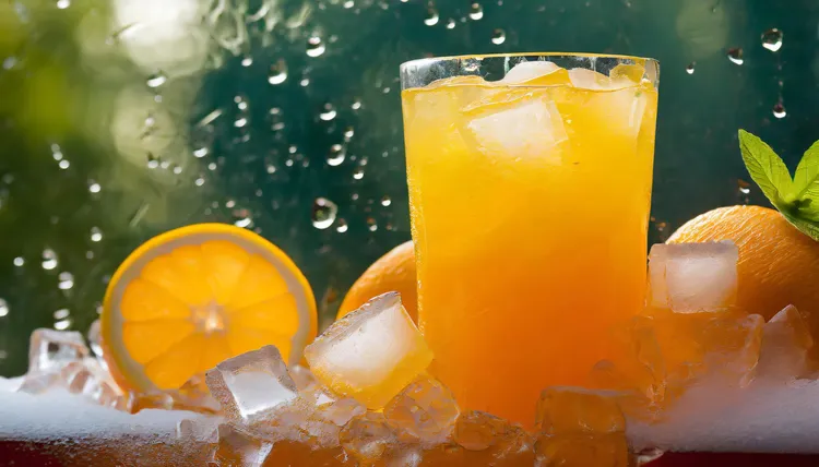 Fresh citrus soda