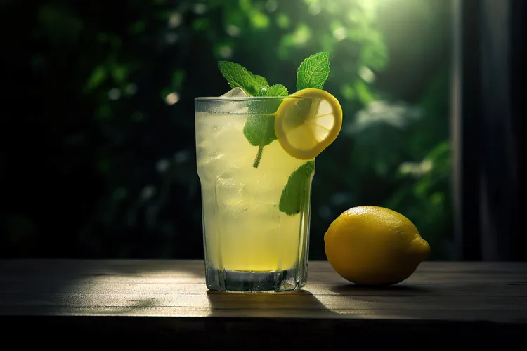 Fresh lemon-limeade