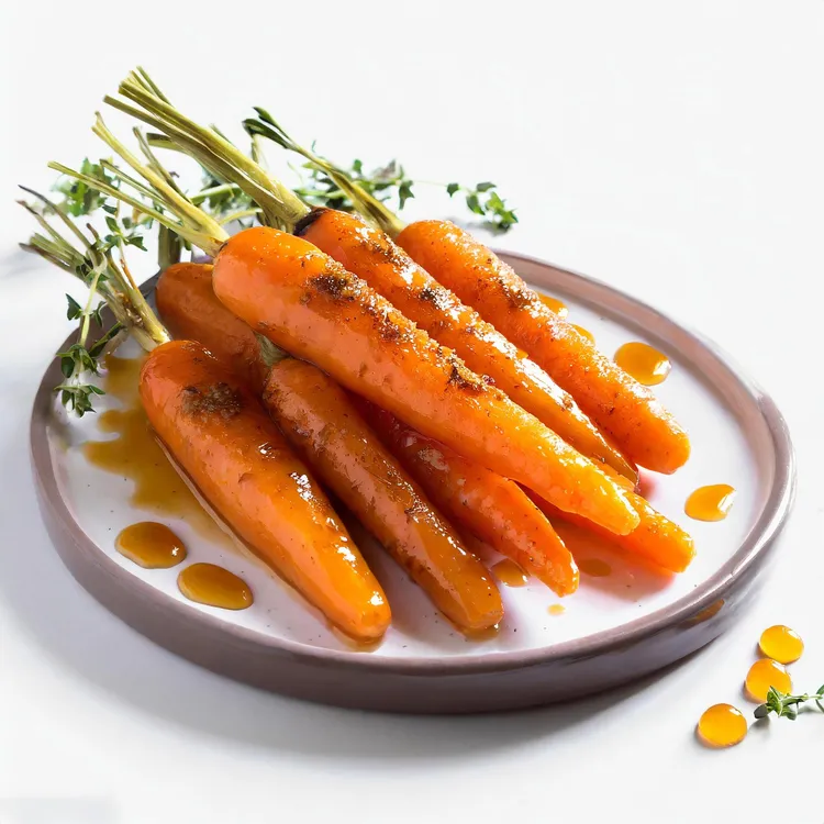 Honeyed dutch carrots
