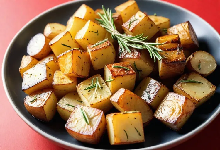 Rosemary and garlic roast potatoes