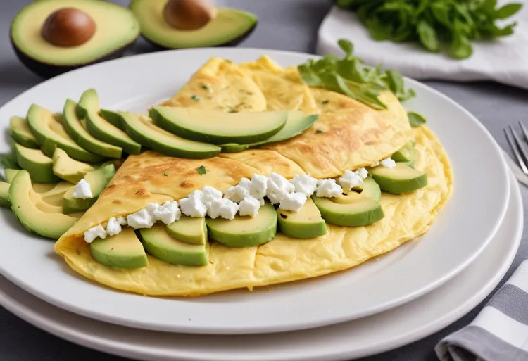 Super-quick omelette