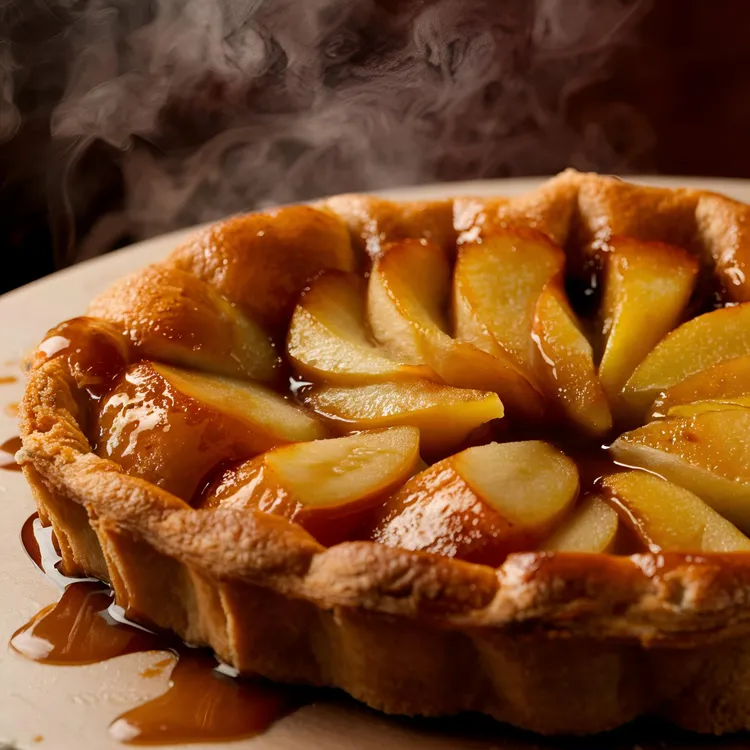Apple tarte tatin