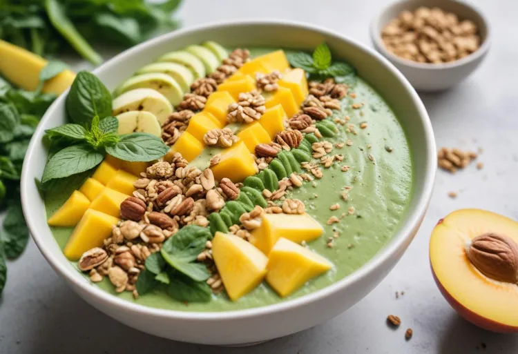 Super green smoothie bowl