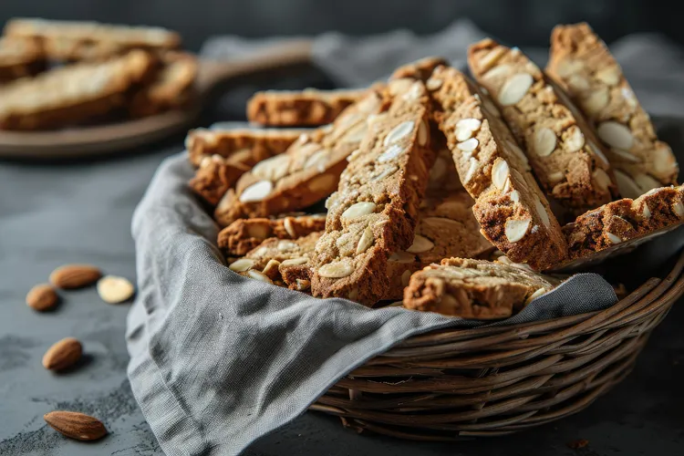 Almond biscotti
