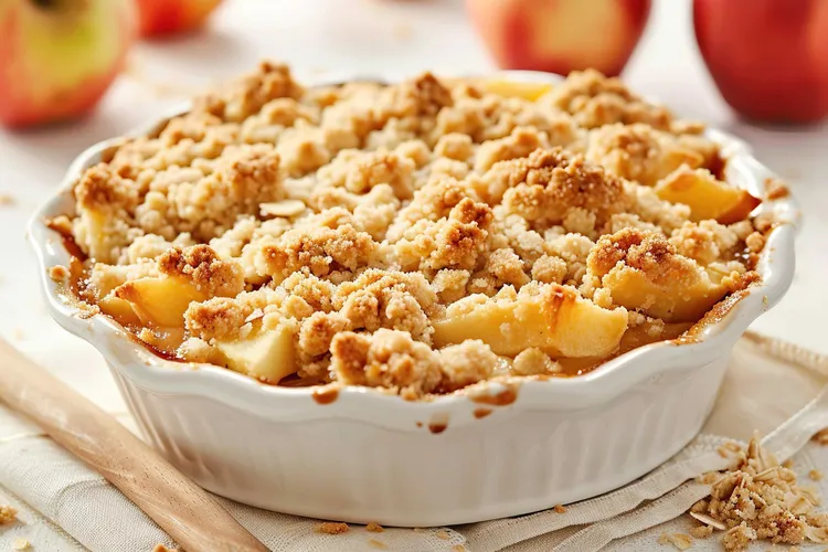 Apple cinnamon crumble