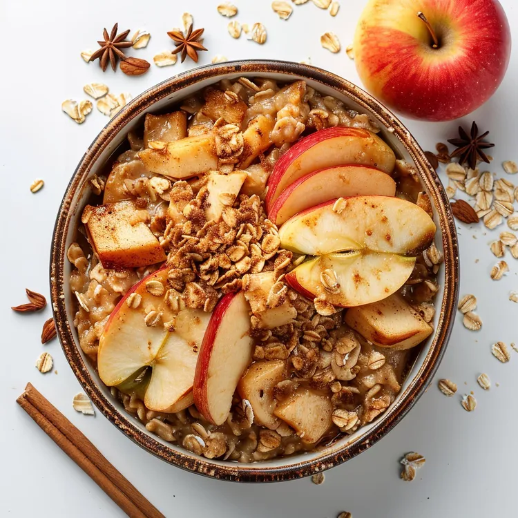 Apple cinnamon raisin oatmeal