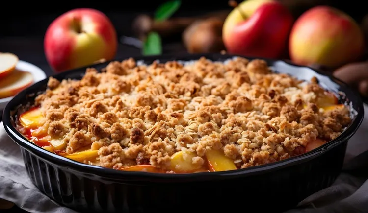 Apple crumble