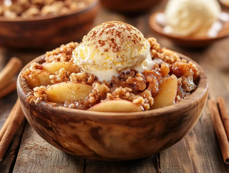 Apple crumble supreme