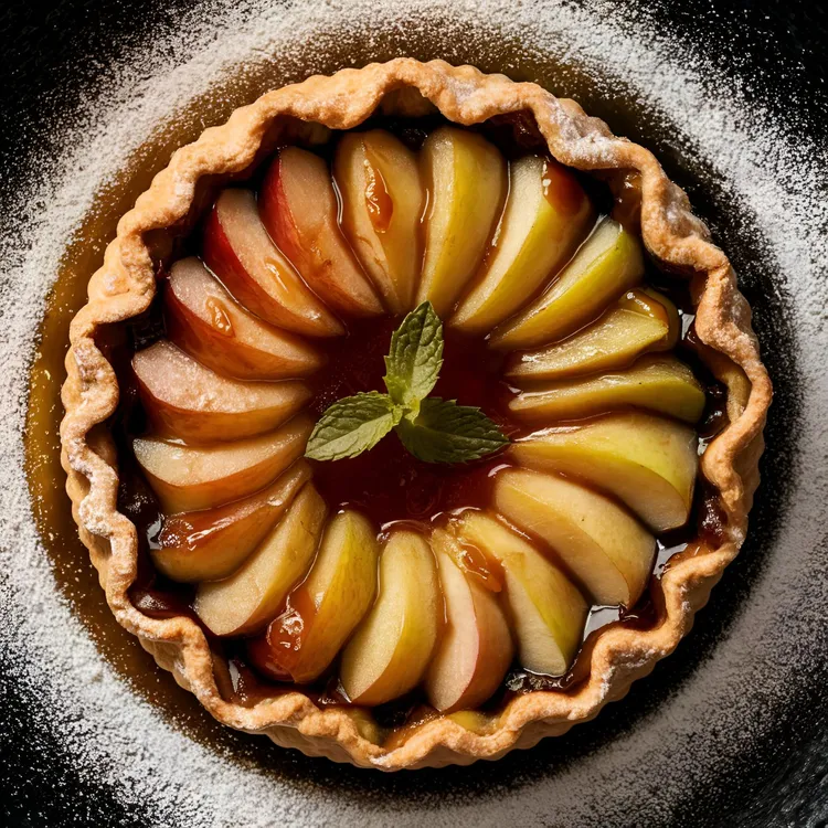 Apple tarte tatin