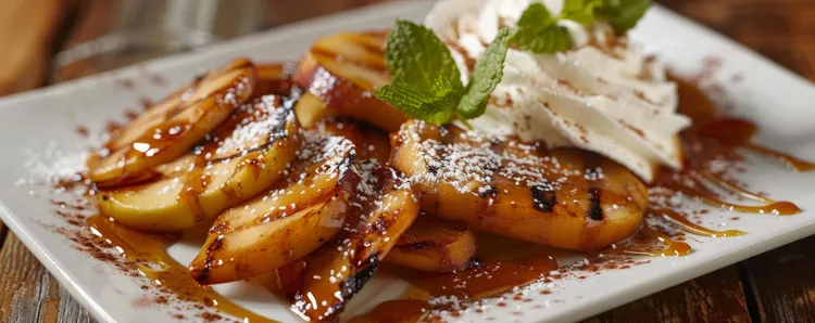 Caramelized apple peanut butter bites