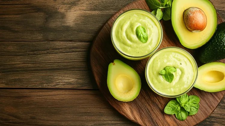 Avocado and cheese dip
