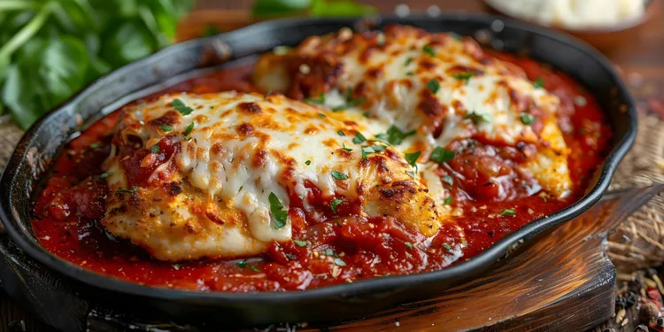 Avocado chicken parmigiana