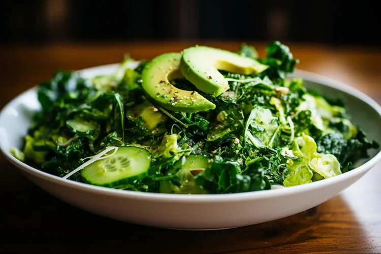 Avocado salad with orange vinaigrette